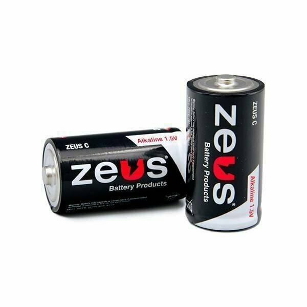 Zeus Battery Products 1.5V C Alkaline, 12PK ZEUS C